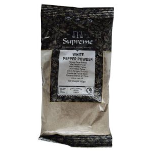 Supreme White Pepper Whole 100g