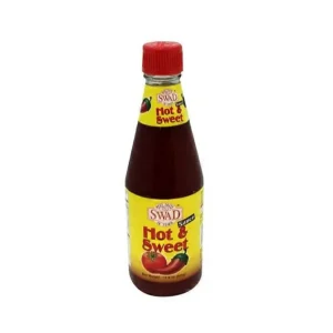Swad Hot & Sweet Sauce, 17.6oz 500g