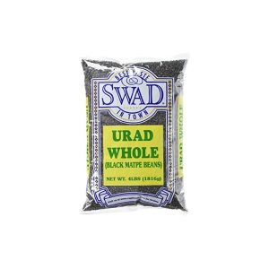 Swad Organic Urad Whole Black Mate Beans 907g