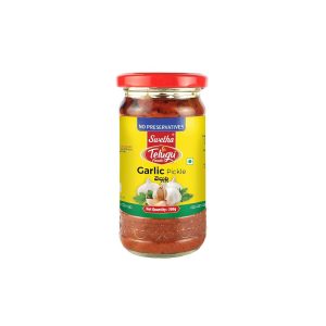Swetha Telugu Foods Garlic Pickle 300g