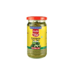 Swetha Telugu Foods Gongura Pickle 300g