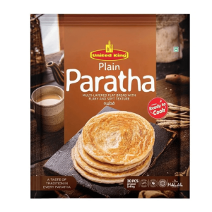 United King Plain Paratha 30pcs 2.4kg
