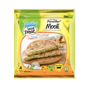 Vadilal Frozen Mooli paratha 400g 4 pcs