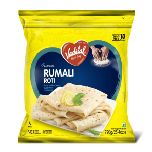 Vadilal Frozen Rumal Roti 720g 18pcs