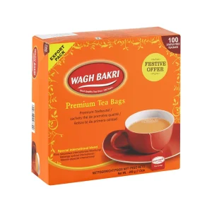 Wagh Bakri Premium Tea Bags Reg 200g 100Tb