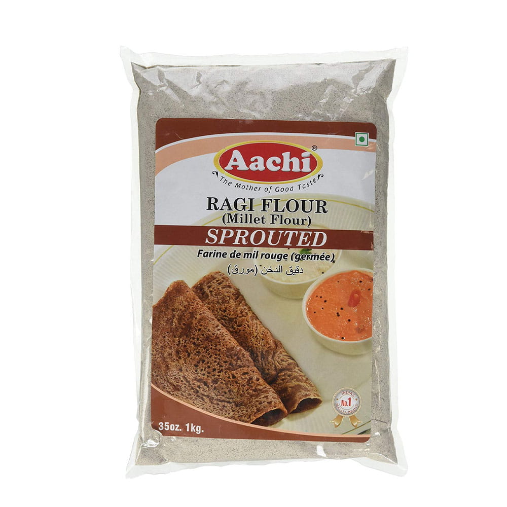 aachi-sprouted-ragi-millet-flour-1kg | South Asian Central