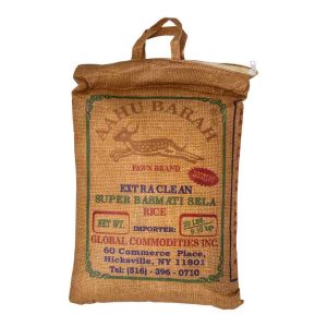 Aahu Barah Super Basmati Rice 20Lb