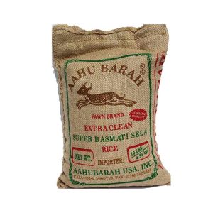 Aahu Barah Super Sela Basmati Rice 10Lb