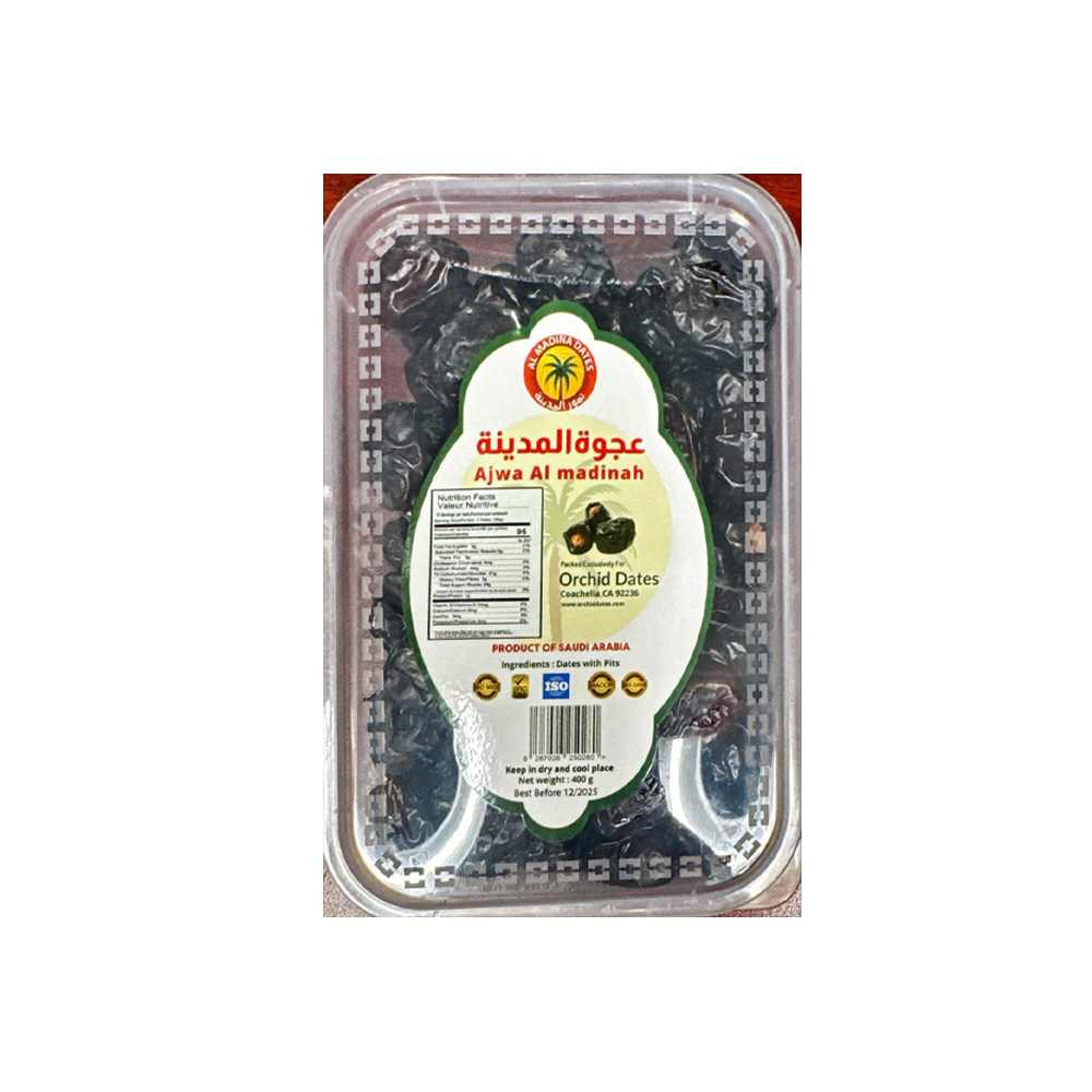 ajwa-al-madinah-dates-with-pits-400-gm | South Asian Central