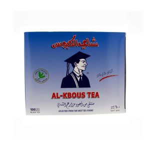 Al Kbous Black Tea 100 Tea Bags
