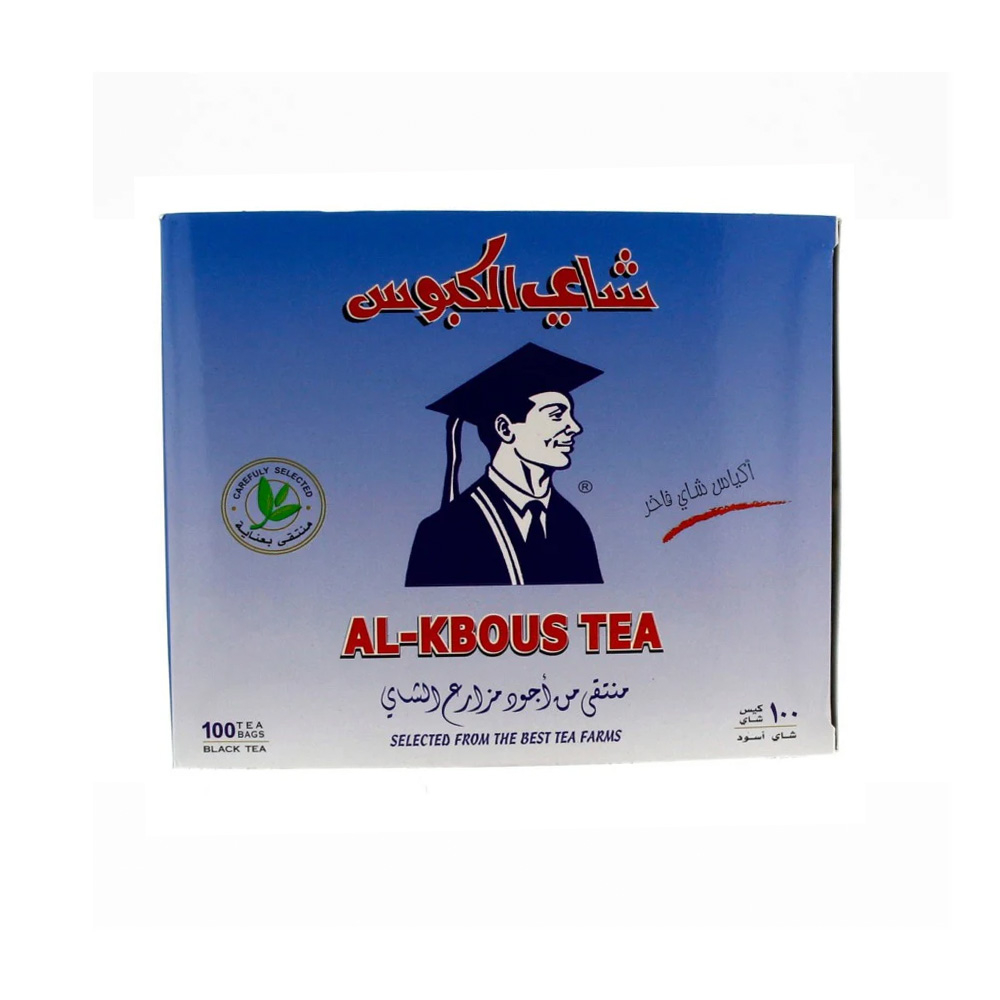 al-kbous-black-tea-100-tea-bags | South Asian Central