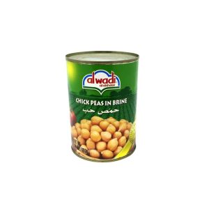 Al Wadi Chickpeas in Brine 14Oz