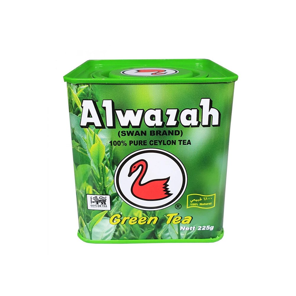 alwazah-100-pure-ceylon-green-tea-225-g | South Asian Central