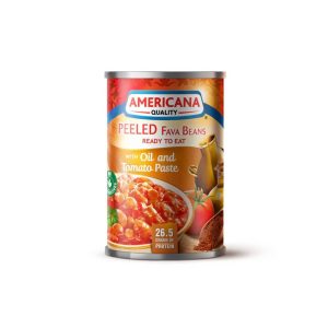 Americana Peeled Fava Beans with Oil And Tomato Paste 15.9 Oz