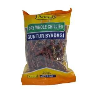 Anand Byadagi Dried Whole Red Chilli (Guntur) 200g
