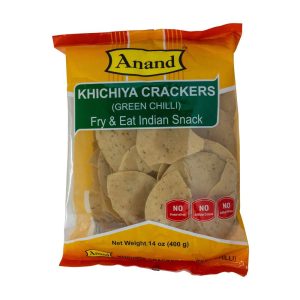 Anand Green Chilli Khichiya Crackers 400g