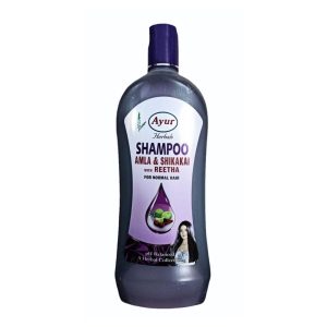 Ayur Amla Shikakai Shampoo 1000Ml