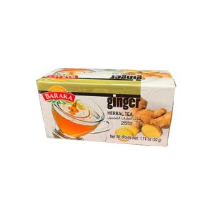 Baraka Ginger Herbal Tea Bags 50g