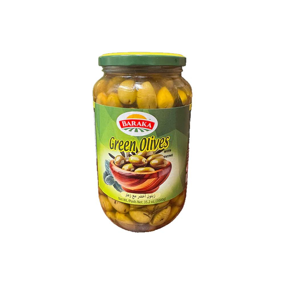 baraka-green-olives-23-oz | South Asian Central