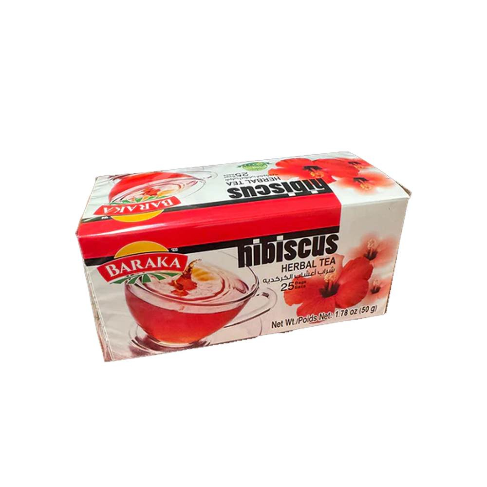 baraka-herbal-hibiscus-tea-bags-50-g | South Asian Central