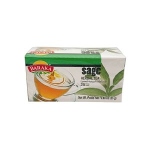 Baraka Sage Herbal Tea Bags 25g