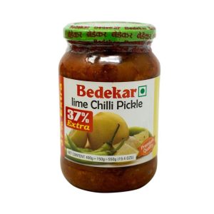 Bedekar Lime Chili Pickle 550g