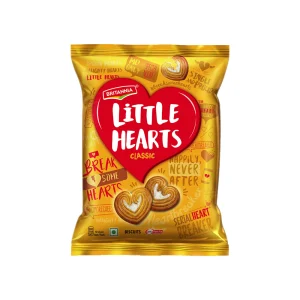 Britannia Little Hearts Biscuits 75g