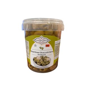 Casablanca Pitted Green Olives with Herbs 2.11Lb