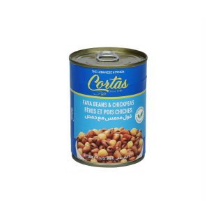 Cortas Fava Beans and Chickpeas 14 Oz