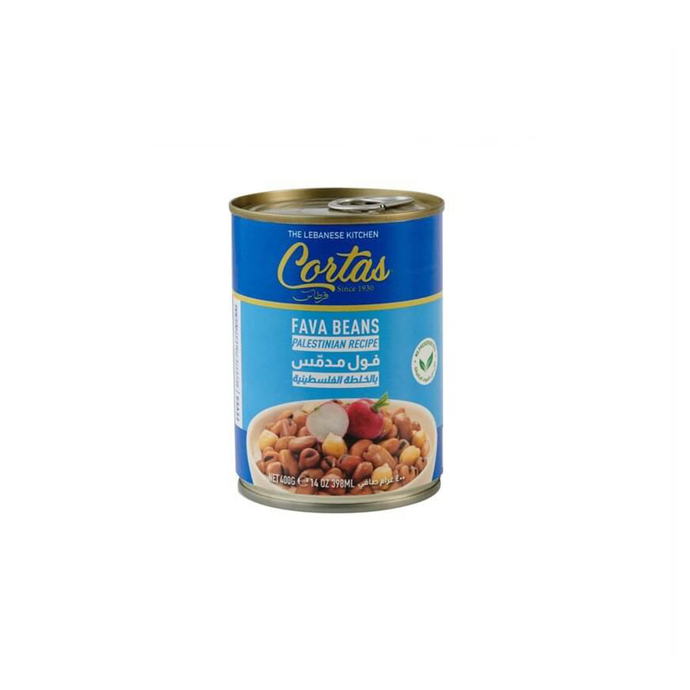 cortas-fava-beans-palestinian-recipe-14-oz | South Asian Central
