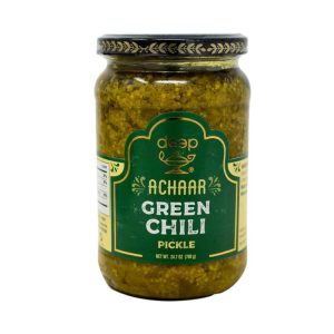Deep Green Chilli Pickle 709g