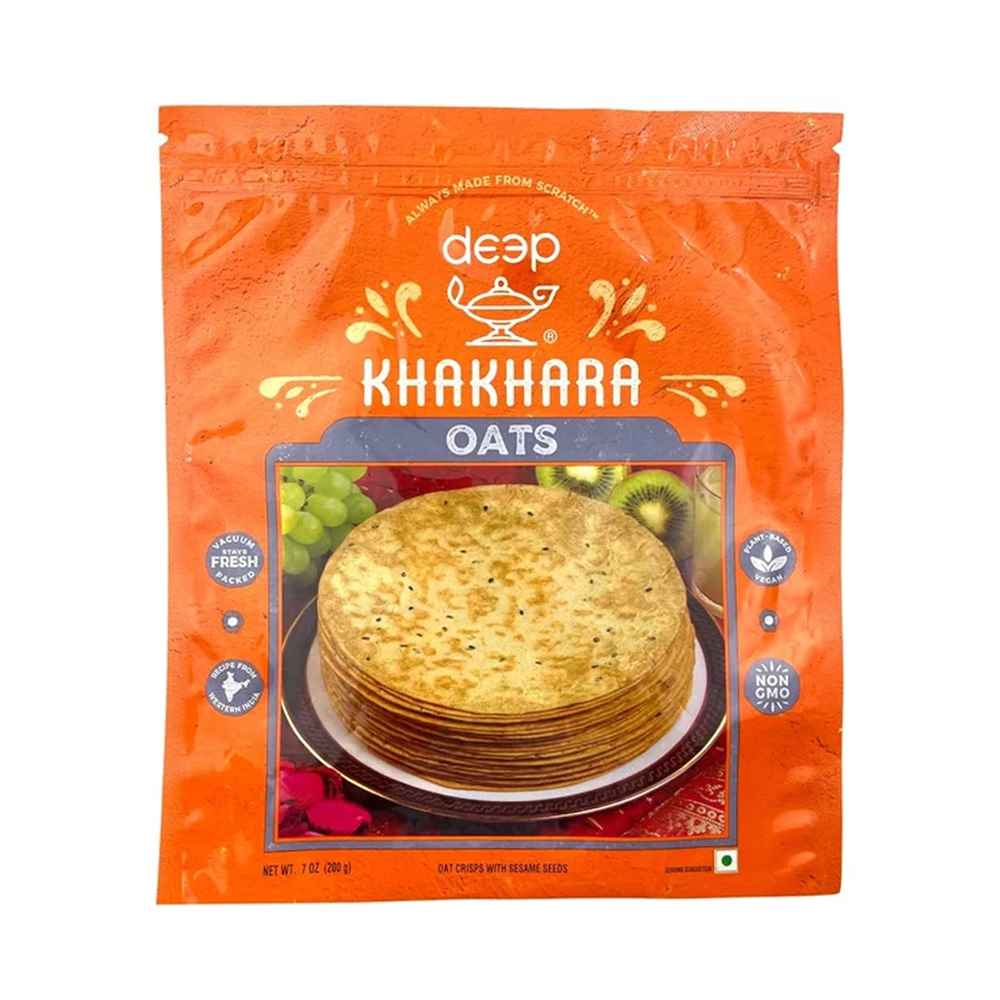 deep-oats-khakhra-7oz | South Asian Central