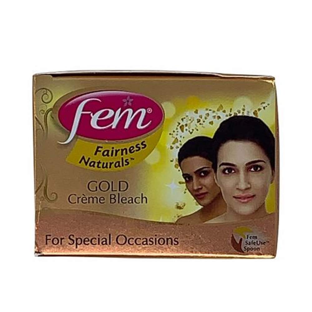 fem-fairness-naturals-gold-creme-bleach-64gm | South Asian Central