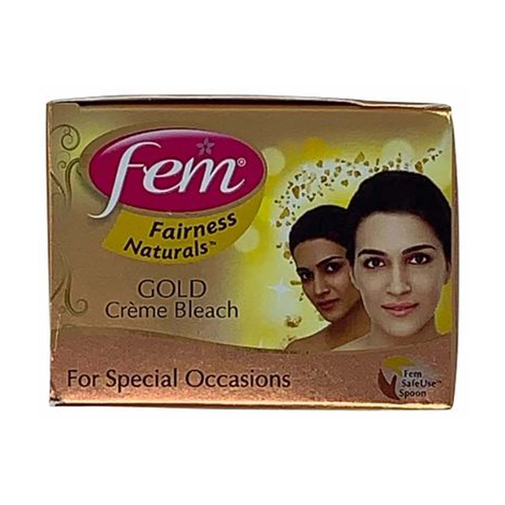 fem-fairness-naturals-saffron-creme-bleach-64gm | South Asian Central