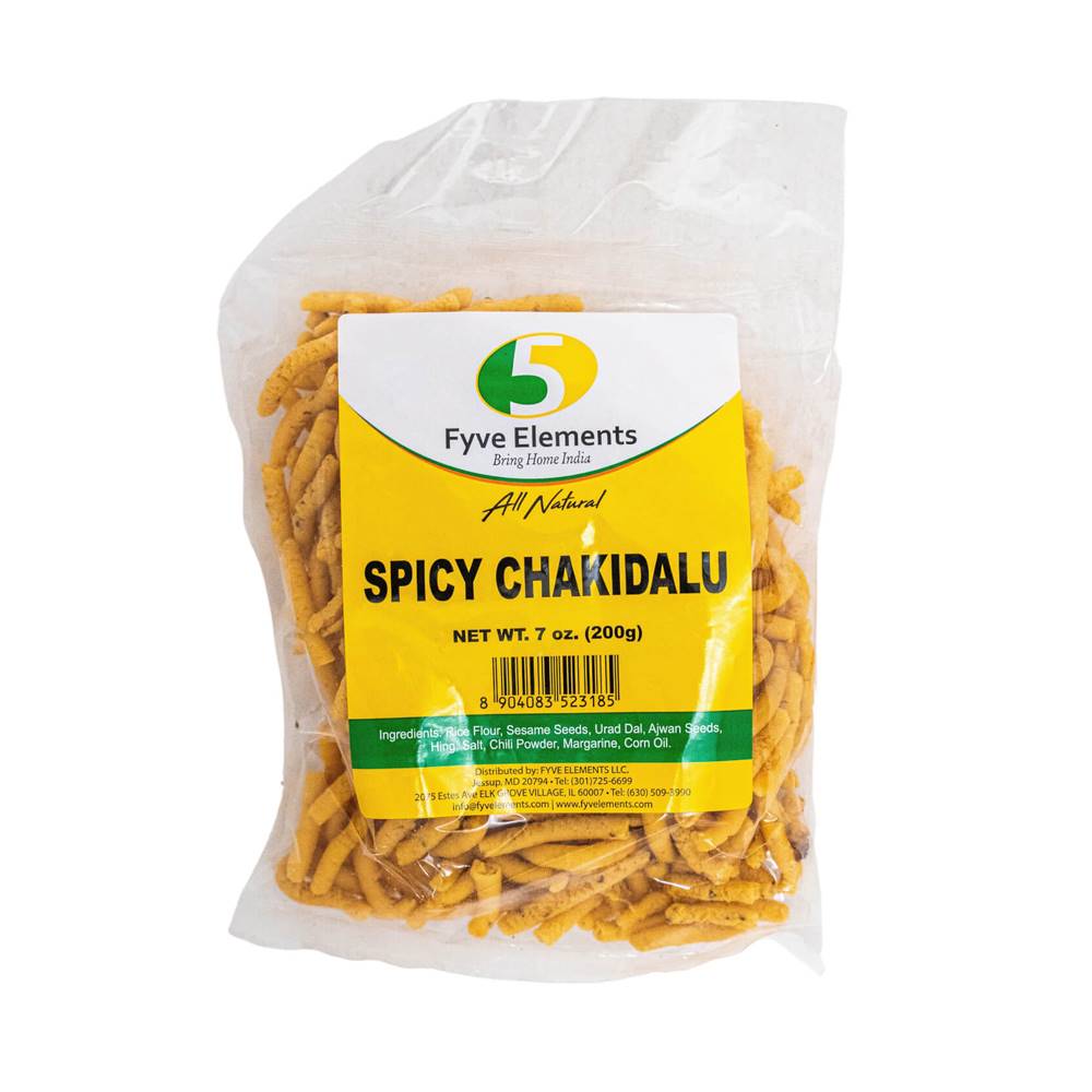 fyve-elements-spicy-chakidalu-200gm | South Asian Central