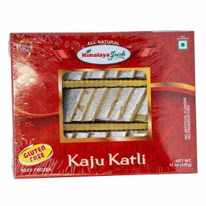 Himalaya Fresh Kaju Katli With Silver Coating 340g