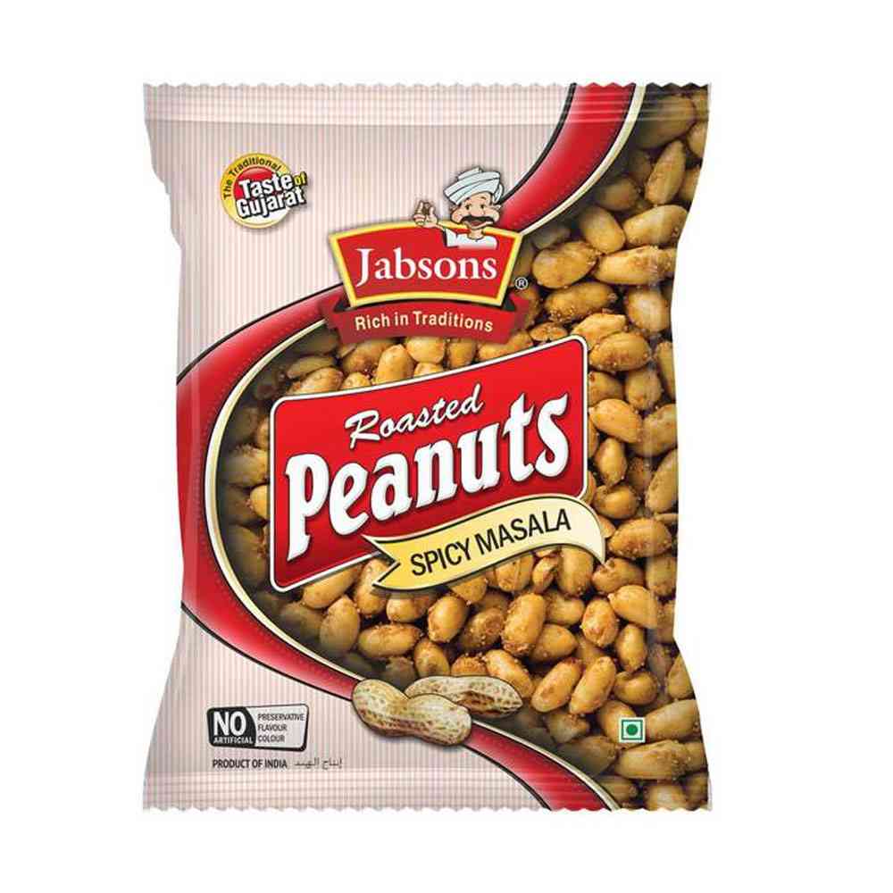 jabsons-roasted-peanuts-spicy-masala-140gm | South Asian Central
