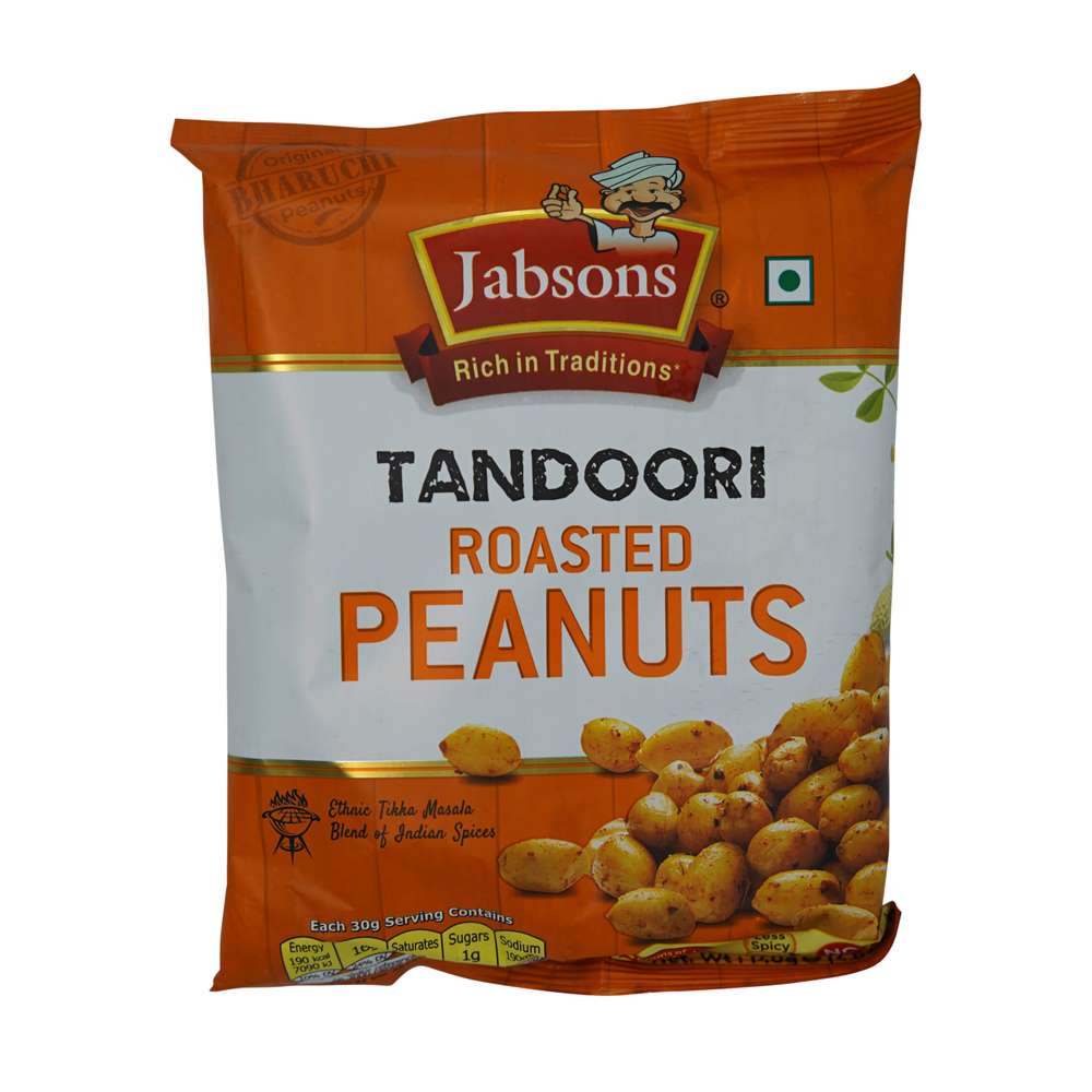jabsons-tandoori-roasted-peanuts-140gm | South Asian Central