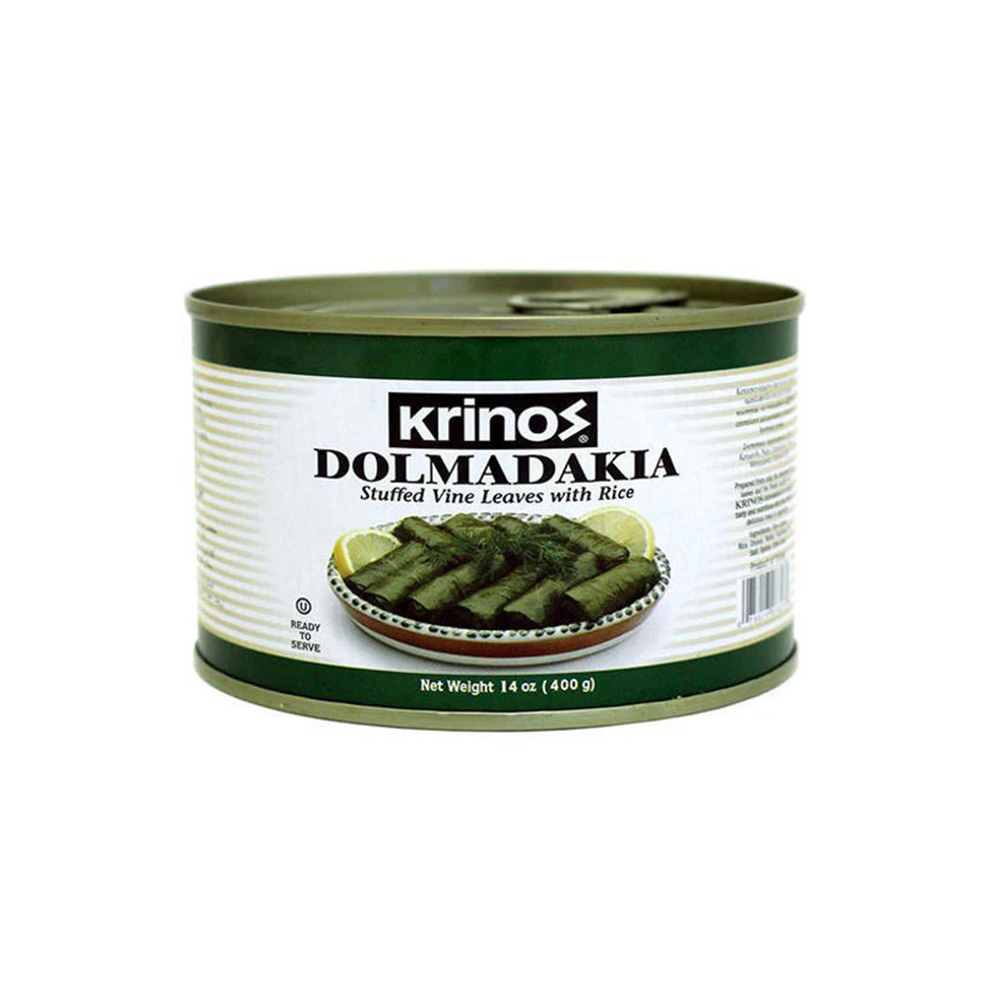 krinos-dolmadakia-stuffed-grape-leaves-14-oz | South Asian Central