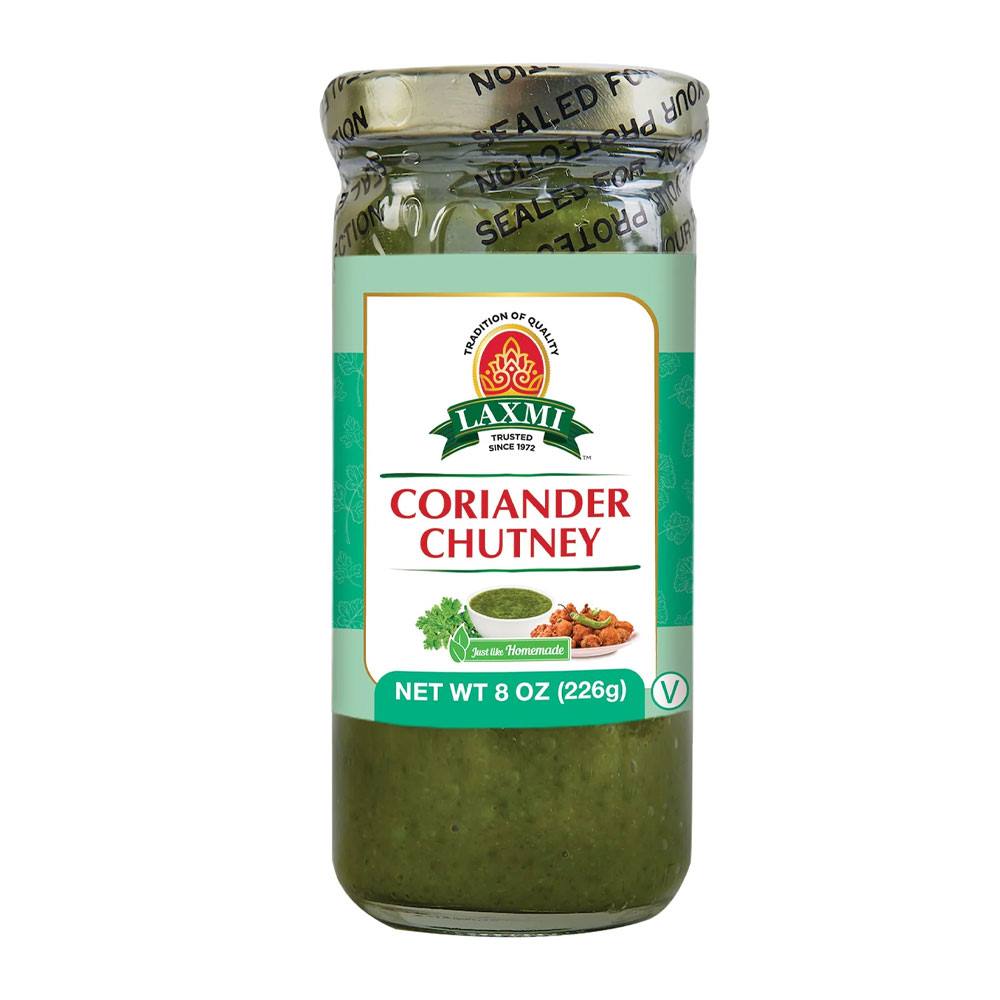 laxmi-coriander-chutney-8-oz-226-g | South Asian Central