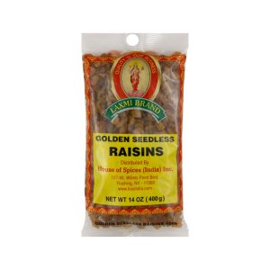 Laxmi Golden Seedless Raisins 400g