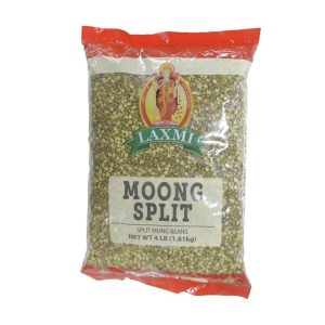 Laxmi Green Moong Dal Split 4Lb