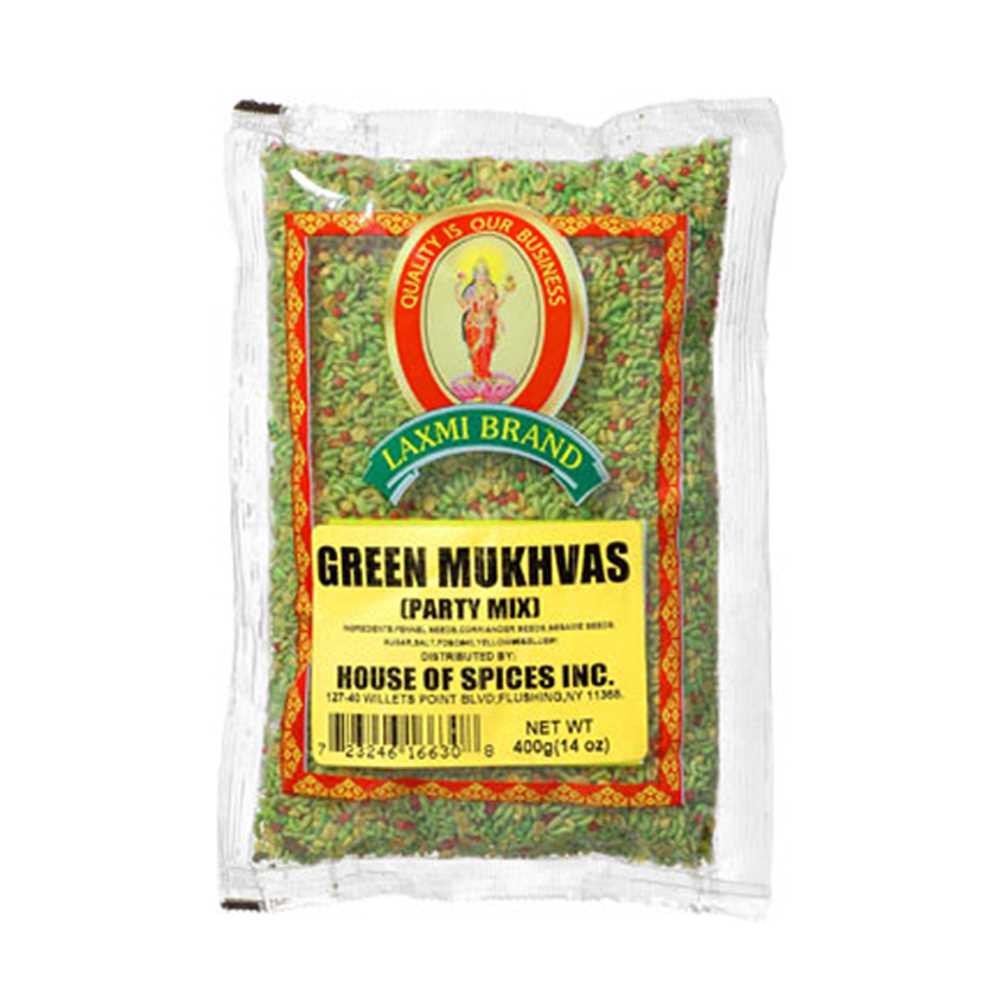 laxmi-green-mukhwas-200g | South Asian Central