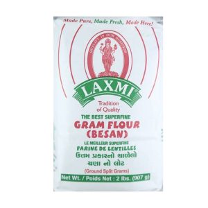 Laxmi Premium Quality Besan Gram Flour 2Lb