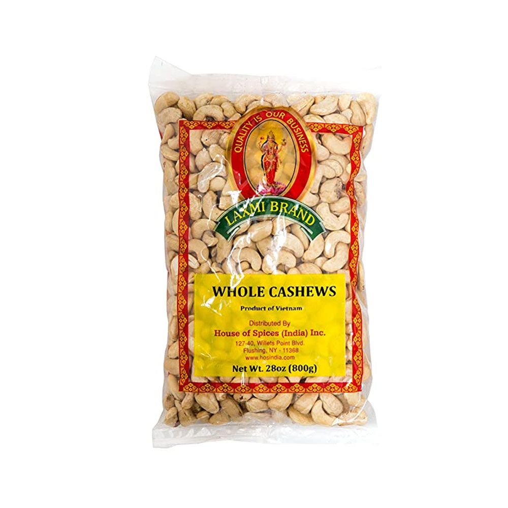 laxmi-whole-cashews-800g | South Asian Central