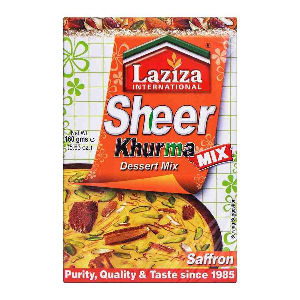 laziza-sheer-saffron-khurma-dessert-mix-160gm | South Asian Central
