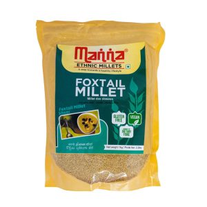 Manna Ethnic Foxtail Millet (Thinai) 1Kg