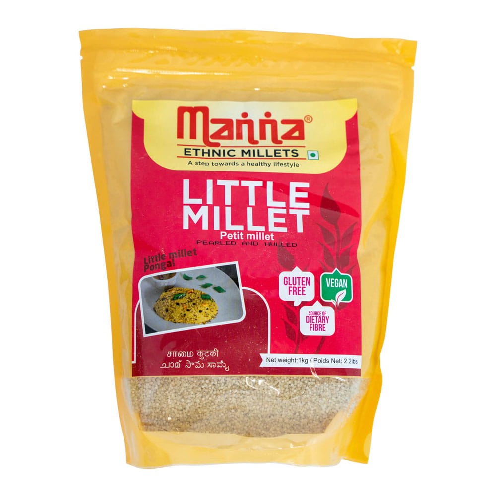 manna-ethnic-little-millet-samai-1kg | South Asian Central