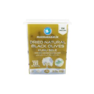 Marmarabirlik Dried Natural Black Olives 2XS 800g