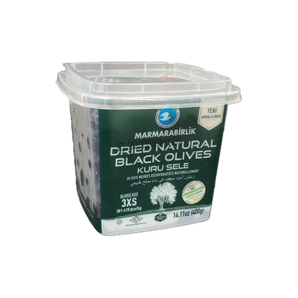 marmarabirlik-dried-natural-black-olives-3xs-400-g | South Asian Central